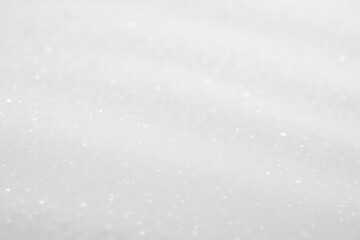 Obraz premium Soft White Snowflakes Covering Ground in Still Winter Landscape, Perfect for Holiday and Nature Themes
