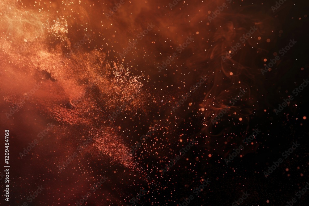 Canvas Prints red color sandstorm background space astronomy