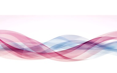 Abstract pink and blue wave design.