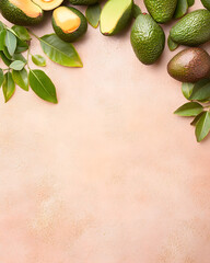 Avocado, fresh fruit for health