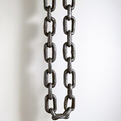 chain isolated on white