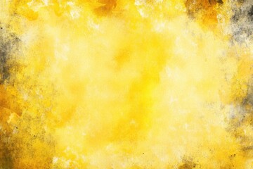 Vibrant yellow watercolor burst with rich textures, ideal for artistic projects, marketing materials, or eye-catching designs that brighten any creative endeavor
