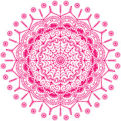 Beautiful Mandala Art and Vector Mandala Design Image.
