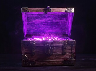 Fototapeta premium open suitcase with money