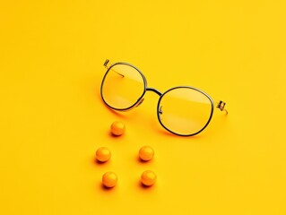 Witty visual pun combining everyday objects in a humorous and creative way, bright and lighthearted