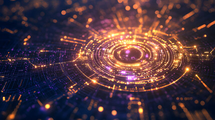 Obraz premium Dynamic 3D Concepts of Global Investing, Market Growth, and Business Innovation