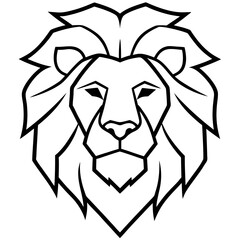 Obraz premium lion head 