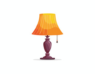 Obraz premium lamp on a white background