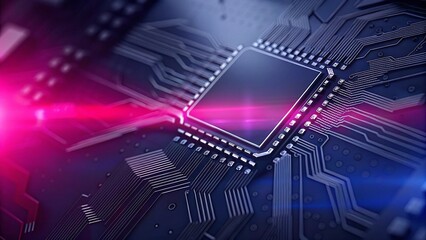 High-Performance AI Microchip with Neural Processing Capabilities