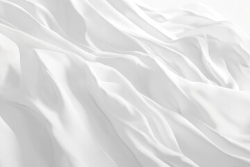 Fototapeta premium White textile background texture minimalist