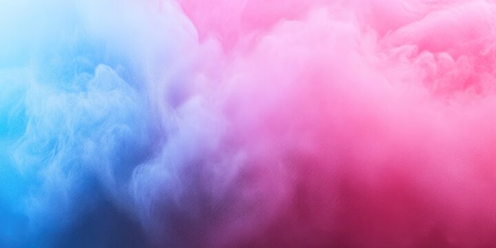 Vibrant spring backdrop featuring soft pastel clouds of pink and blue, creating a serene and uplifting atmosphere for various creative projects