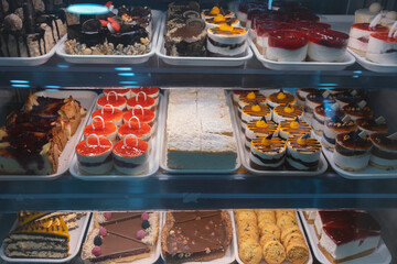 Cakes in Showcase