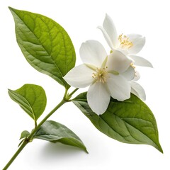 Obraz premium Jasmine flower isolated on white background