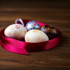 Fototapeta premium colorful easter eggs