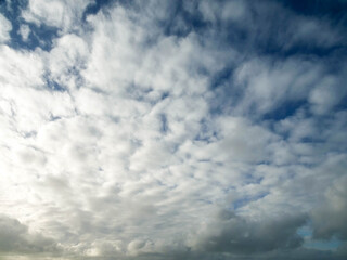 Cloudy sky background for design purpose of sky replacement.