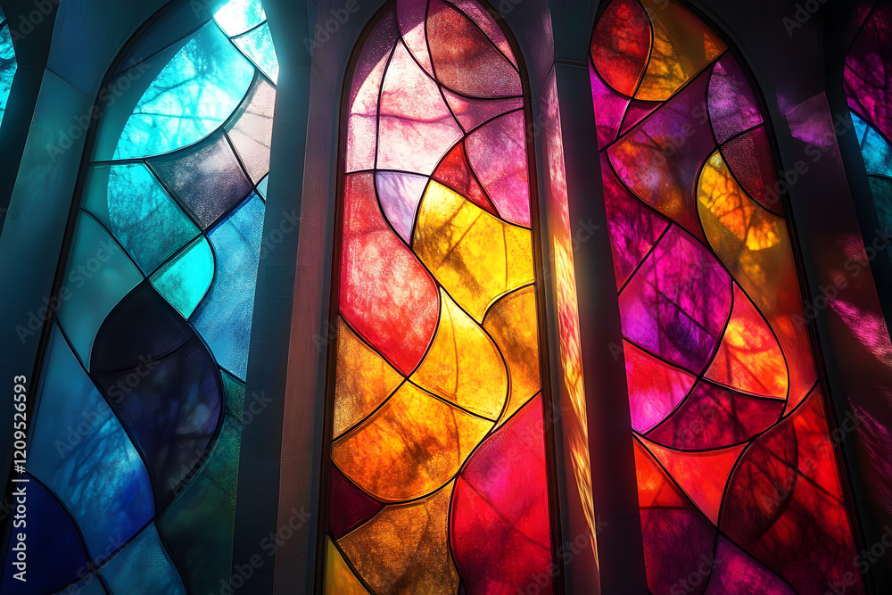 Canvas Prints abstract background in colors and patterns for clergy appreciation month