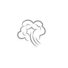 comic cloud fart illustration