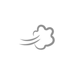 comic cloud fart illustration