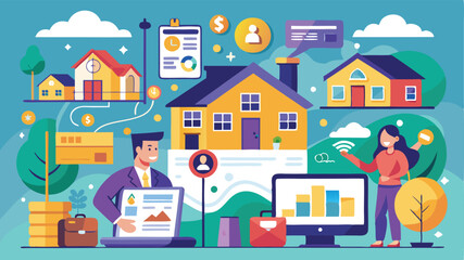 Obraz premium house in the city