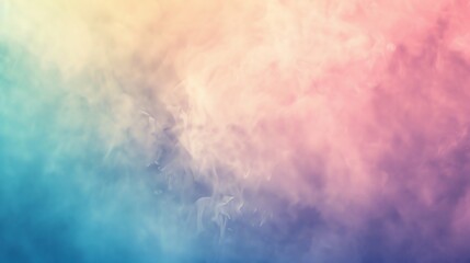 Fototapeta premium An abstract background of colorful smoke.