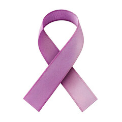 Pink ribbon on a black background for awareness and support initiatives.