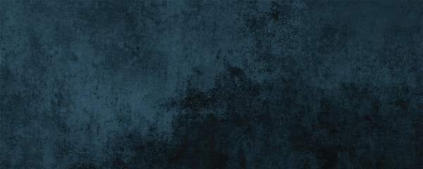 Fototapeta premium A Minimalistic Dark Blue Abstract Design with Distressed Textures and Atmospheric Depth 