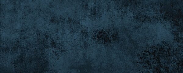 Obraz premium A Minimalistic Dark Blue Abstract Design with Distressed Textures and Atmospheric Depth 