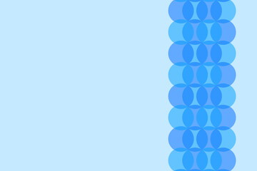 Bubble Blue Color Background Design