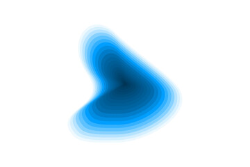 Shapes Deep Blue Color Object Design