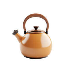 Orange Kettle Hot Drink Kitchenware Home Appliance,