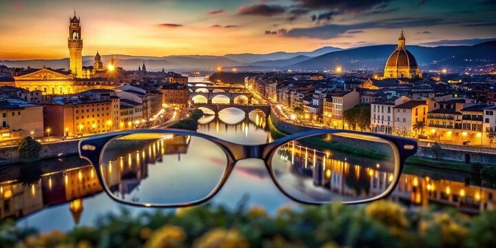 Bleached Night Florence: Colorblind Vision Through Glasses, Depression & Health