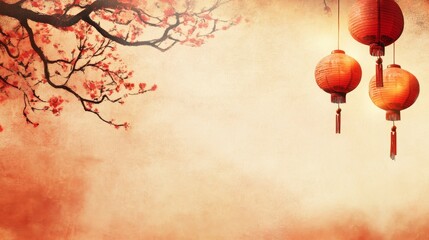 Chinese Lunar Year. Copyspace