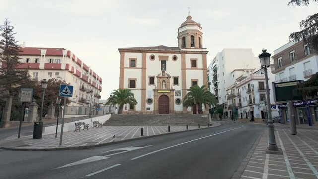 The Church of Our Lady of Mercy in Ronda, Andalusia, Spain.