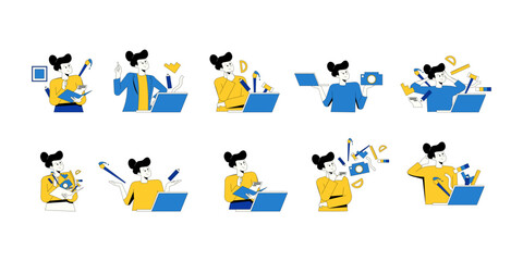 Creative Process Illustration 