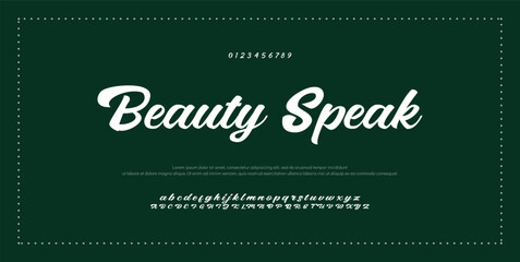 Signature Font Calligraphy Logotype Script Font Type Font lettering handwritten