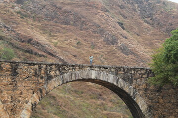 ponte dos arcos em conservatória, rio de janeiro 