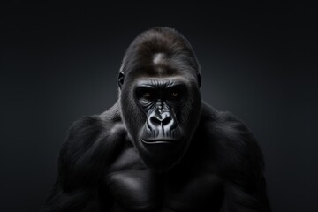 Fototapeta premium A gorilla wildlife mammal animal