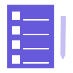 Obraz premium Test Data Icon