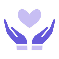 Obraz premium Compassion Icon