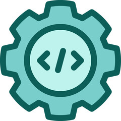 Code Setting solid icon