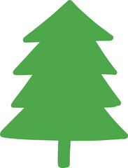 spruce tree graphic design illustration