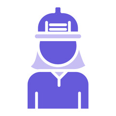 Female Engineer Icon