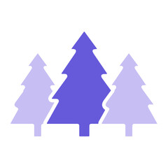 Obraz premium Forest Icon