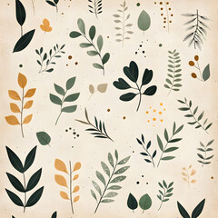 Collection of Tile Patterns Featuring Intricate Geometric and Floral Motifs, Hand-Drawn Doodles, and Traditional Ethnic Designs in Muted and Vibrant Color Palettes