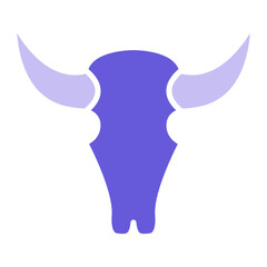 Bull Skull Icon