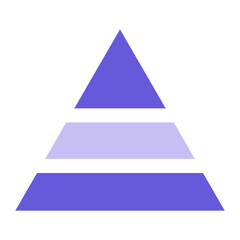 Fototapeta premium Pyramid Icon