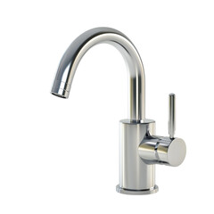 Modern Chrome Bathroom Faucet Water Flow Design