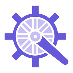 Obraz premium Crankset Icon