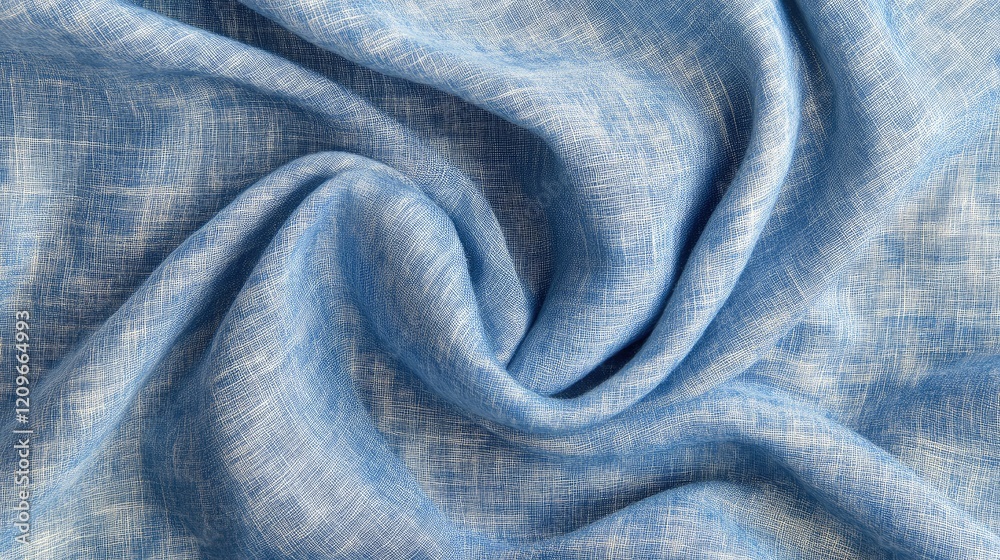 Poster soft blue pastel fabric with textured surface ideal for backgrounds and design projects