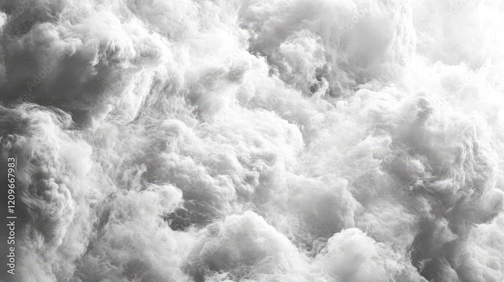 Poster fluffy white cloud texture background ideal for atmospheric and nature themes